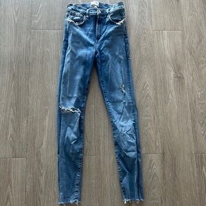 AGOLDE Ripped Skinny Jeans